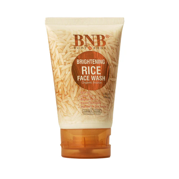 Brightening Rice Extract Face Wash For All types of Skin For Girls and Boys